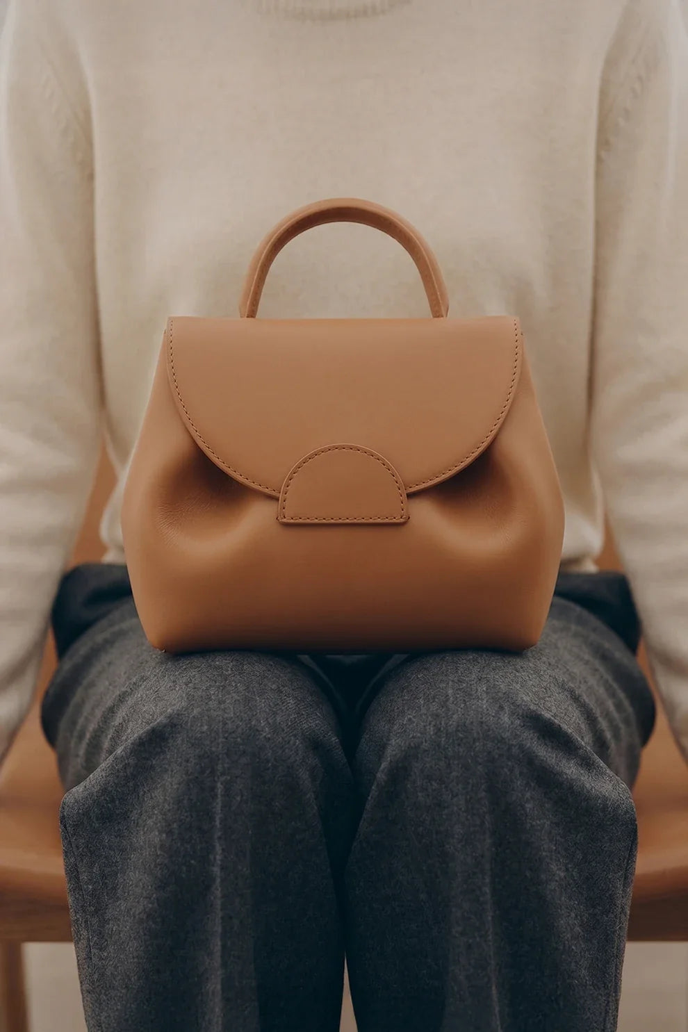 Fineur Crossbody Solenne - Camel